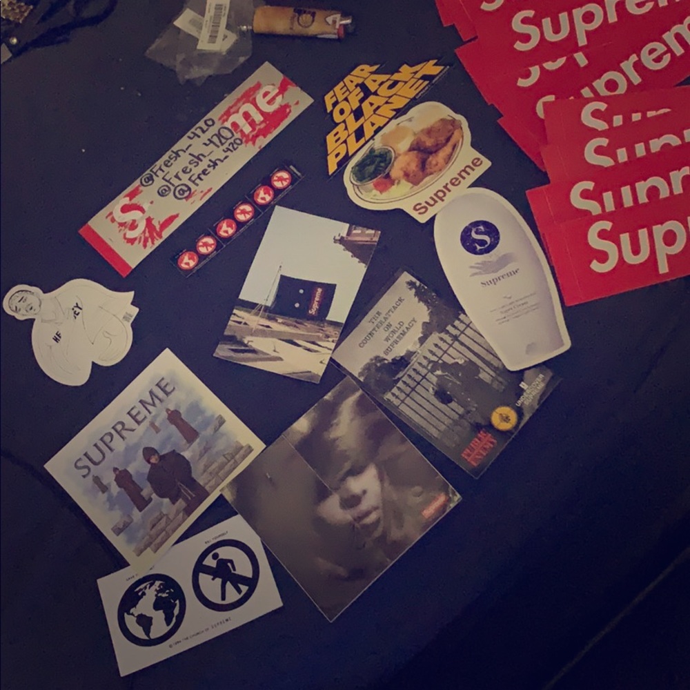 Supreme stickers!!
